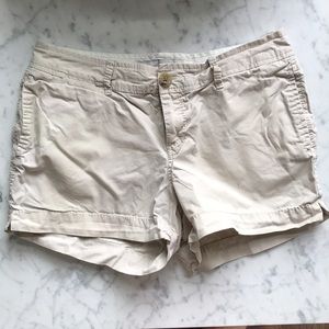 Old Navy khaki cotton shorts